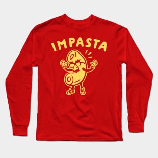 Impasta Shirt Funny Men Long Sleeve T-Shirt